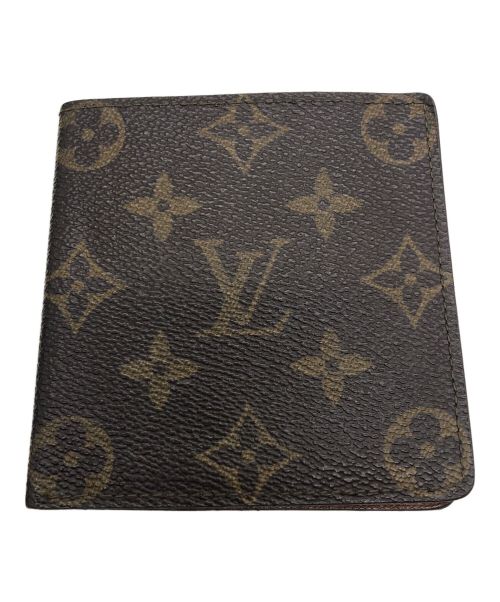 LOUIS VUITTON（ルイ ヴィトン）LOUIS VUITTON (ルイ ヴィトン) 2つ折り札入れ ブラウンの古着・服飾アイテム