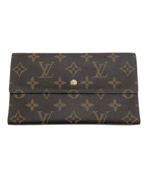 LOUIS VUITTON（ルイ ヴィトン）LOUIS VUITTON (ルイ ヴィトン) 長財布 ブラウンの古着・服飾アイテム