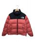 THE NORTH FACE（ザ ノース フェイス）の古着「ショートヌプシジャケット」｜ピンク×ブラック