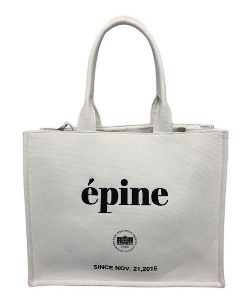 epine（エピヌ）epine (エピヌ) book tote bag largeの古着・服飾アイテム