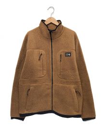 MOUNTAIN HARD WEAR（マウンテンハードウェア）の古着「ボアジャケット」｜ブラウン