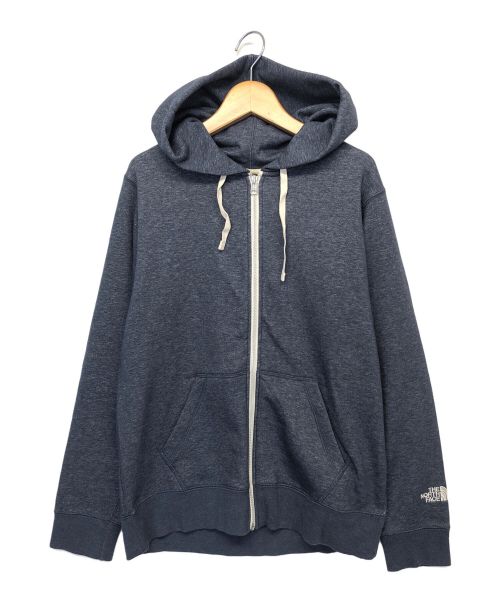 THE NORTH FACE（ザ ノース フェイス）THE NORTH FACE (ザ ノース フェイス) ジップパーカー ホワイト×グレー サイズ:Mの古着・服飾アイテム