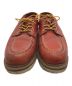 RED WING (レッドウィング) ワークオックスフォードシューズ ブラウン サイズ:27.5cm：15000円