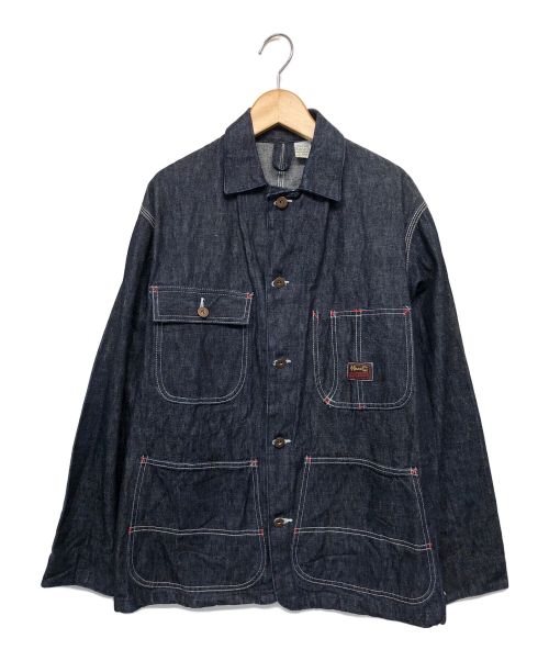 H BAR C（エイチバーシー）H BAR C (エイチバーシー) カバーオール インディゴ サイズ:38の古着・服飾アイテム