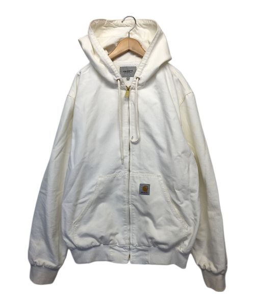 CarHartt（カーハート）CarHartt (カーハート) アクティブジャケット ホワイト サイズ:Lの古着・服飾アイテム