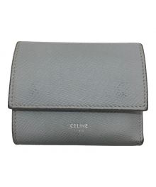 CELINE（セリーヌ）の古着「スモールトリフォードウォレット」｜ライム