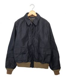 BUZZ RICKSON'S（バズリクソンズ）の古着「AVIATION ASSOCIATES JUNGLE CLOTH A-2」｜ネイビー