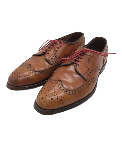 Allen Edmonds（アレン エドモンズ）Allen Edmonds (アレン エドモンズ) ウィングチップシューズ キャメル サイズ:8Dの古着・服飾アイテム