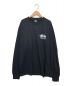 stussy（ステューシー）の古着「長袖カットソー」｜ブラック