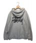 stussy (ステューシー) ロゴパーカー グレー サイズ:M：9000円