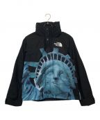 SUPREME×THE NORTH FACEシュプリーム×ザ ノース フェイス）の古着「STATUE OF LIBERTY MOUNTAIN JACKET」｜ブラック