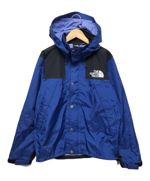 THE NORTH FACE（ザ ノース フェイス）THE NORTH FACE (ザ ノース フェイス) ナイロンジャケット ブラック×ブルー サイズ:Sの古着・服飾アイテム