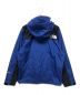 THE NORTH FACE (ザ ノース フェイス) ナイロンジャケット ブラック×ブルー サイズ:S：12000円