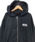 DIESEL (ディーゼル) ジップパーカー ブラック サイズ:XXL：10000円