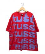 stussyステューシー）の古着「Tシャツ」｜レッド