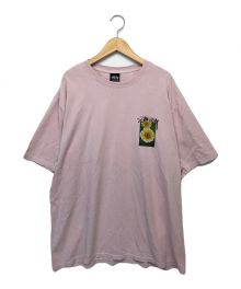 stussy（ステューシー）の古着「Tシャツ」｜ピンク