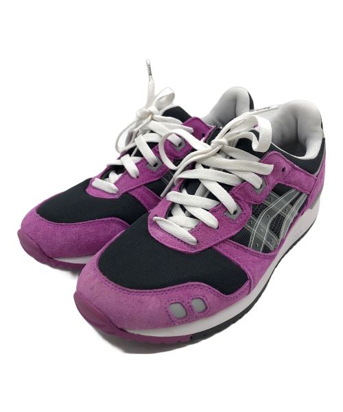 asics（アシックス）asics (アシックス) Gel-Lyte 3 バイオレット×ブラック サイズ:26cmの古着・服飾アイテム