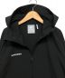 中古・古着 MAMMUT (マムート) マクン 2.0 フーデッド ジャケット ブラック サイズ:２XL 未使用品：14000円