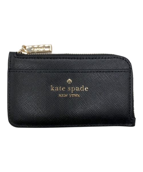 Kate Spade（ケイトスペード）KATE SPADE (ケイトスペード) カードケース ブラウンの古着・服飾アイテム