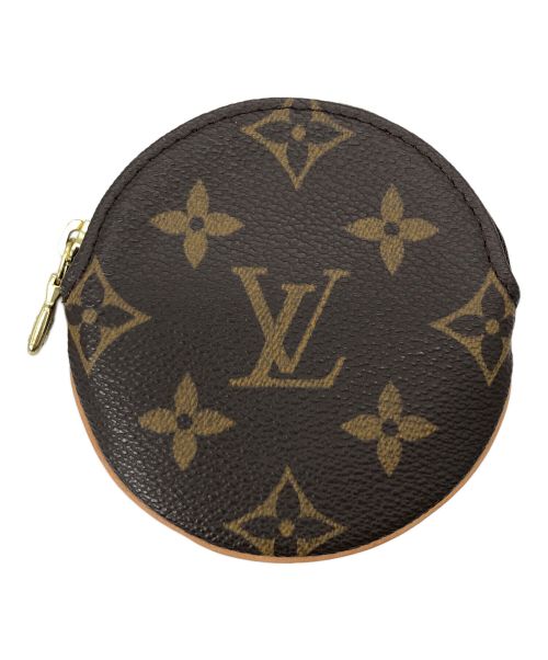 LOUIS VUITTON（ルイ ヴィトン）LOUIS VUITTON (ルイ ヴィトン) ポルト モネ・ロン　小銭入れ ブラウンの古着・服飾アイテム