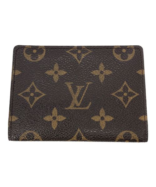 LOUIS VUITTON（ルイ ヴィトン）LOUIS VUITTON (ルイ ヴィトン) モノグラム　パスケース ブラウンの古着・服飾アイテム