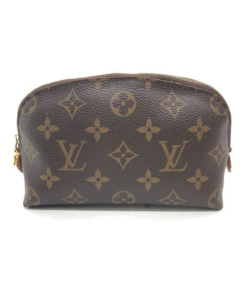 LOUIS VUITTON（ルイ ヴィトン）LOUIS VUITTON (ルイ ヴィトン) ポシェット コスメティック PM コスメポーチ ブラウンの古着・服飾アイテム