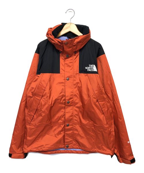 THE NORTH FACE（ザ ノース フェイス）THE NORTH FACE (ザ ノース フェイス) マウンテンレインテックスジャケット オレンジ サイズ:Lの古着・服飾アイテム