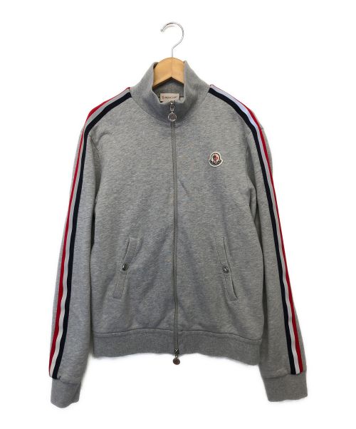 MONCLER（モンクレール）MONCLER (モンクレール) トラックジャケット グレー サイズ:Sの古着・服飾アイテム