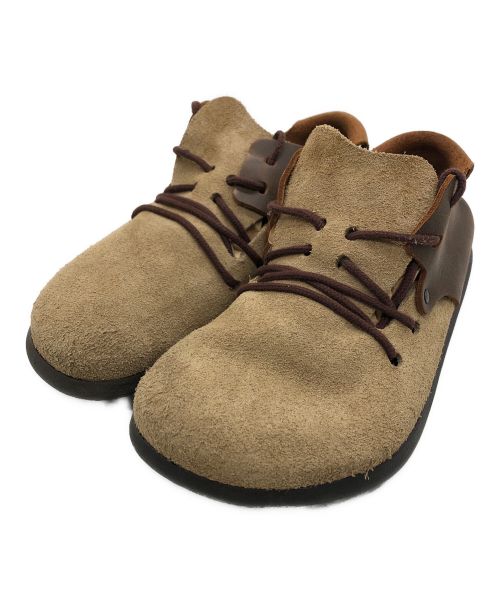 BIRKENSTOCK（ビルケンシュトック）BIRKENSTOCK (ビルケンシュトック) サンダル ブラウン×ベージュ サイズ:26cmの古着・服飾アイテム