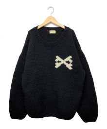 Mcmachan Woolen（マクマーンウーレン）の古着「ニット」｜ブラック