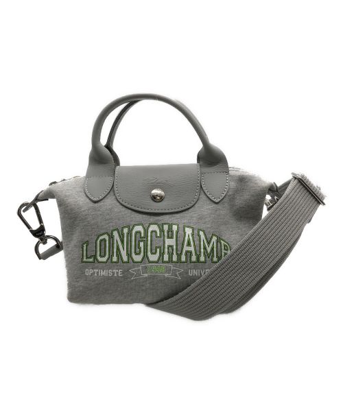 LONGCHAMP（ロンシャン）LONGCHAMP (ロンシャン) ショルダーバッグ グレーの古着・服飾アイテム