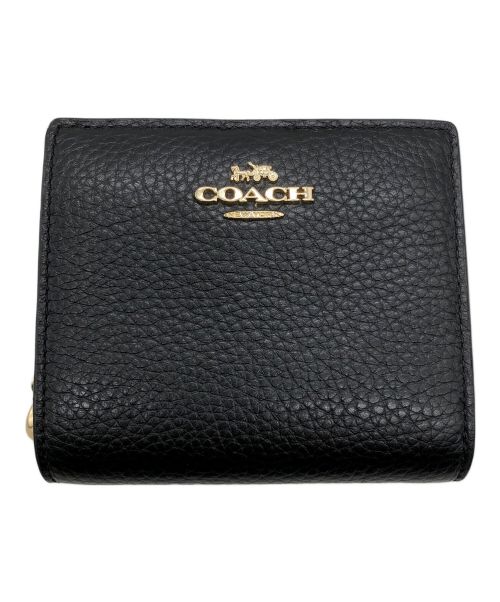 COACH（コーチ）COACH (コーチ) 2つ折り財布 ブラックの古着・服飾アイテム