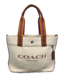 COACH（コーチ）の古着「スモールトートバッグ」｜ブラウン