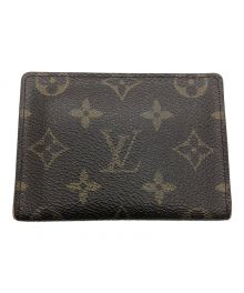 LOUIS VUITTON（ルイ ヴィトン）の古着「ポルト2カルト・ヴェルティカル　M60533」｜ブラウン