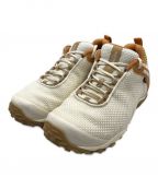 MERRELLメレル）の古着「ウォーキングシューズ」｜オレンジ×ベージュ