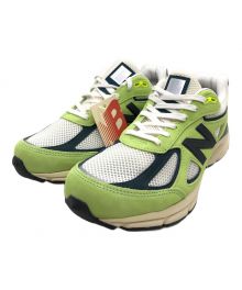 NEW BALANCE（ニューバランス）の古着「スニーカー」｜黄緑×ホワイト