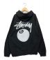 中古・古着 stussy (ステューシー) パーカー ブラック サイズ:XL：10000円