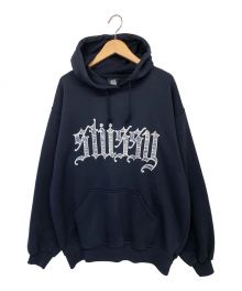 stussy（ステューシー）の古着「プリントパーカー」｜ネイビー