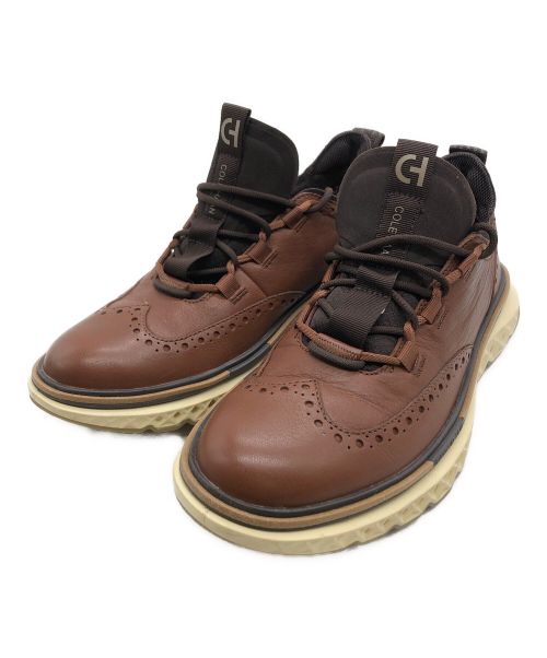 COLE HAAN（コールハーン）COLE HAAN (コールハーン) レザーシューズ ブラウン サイズ:26cmの古着・服飾アイテム