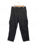 C.P COMPANYシーピーカンパニー）の古着「MICROREPS LOOSE CARGO PANTS」｜ブラック