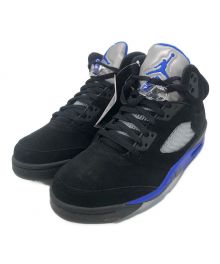 NIKE（ナイキ）の古着「Air Jordan 5 Retro "Racer Blue"」｜ブラック×ネイビー