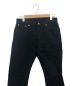 SAMURAI JEANS (サムライジーンズ) ブラックデニムパンツ ブラック サイズ:ｗ32×Ｌ36：18000円