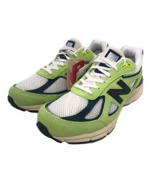 NEW BALANCE（ニューバランス）の古着「スニーカー」｜黄緑×ホワイト