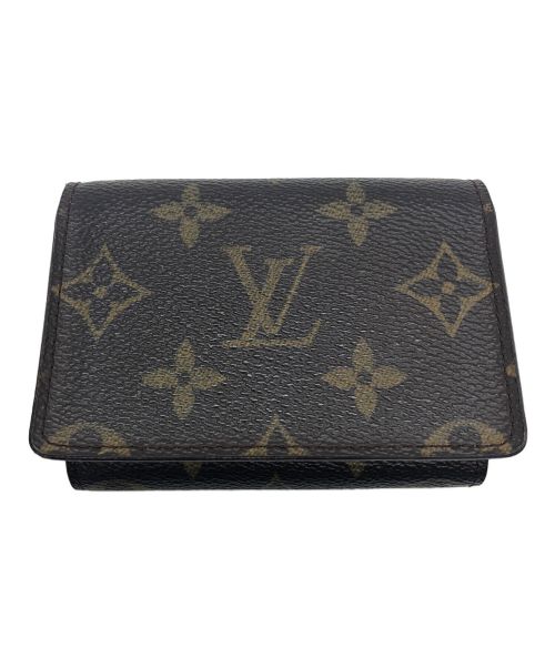 LOUIS VUITTON（ルイ ヴィトン）LOUIS VUITTON (ルイ ヴィトン) カードケース ブラウンの古着・服飾アイテム