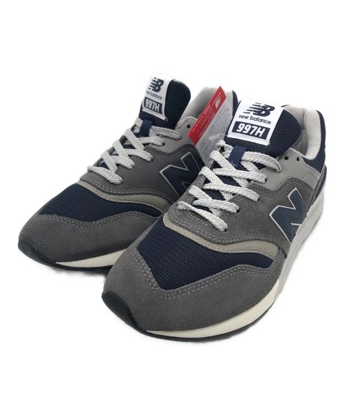 NEW BALANCE（ニューバランス）NEW BALANCE (ニューバランス) スニーカー グレー×ネイビー サイズ:26.5cmの古着・服飾アイテム