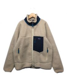 Patagonia（パタゴニア）の古着「クラシックレトロカーディガン」｜ネイビー×ベージュ