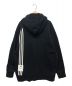 中古・古着 Y-3 (ワイスリー) M 3 STP TERRY HOODIE ブラック サイズ:L：14000円