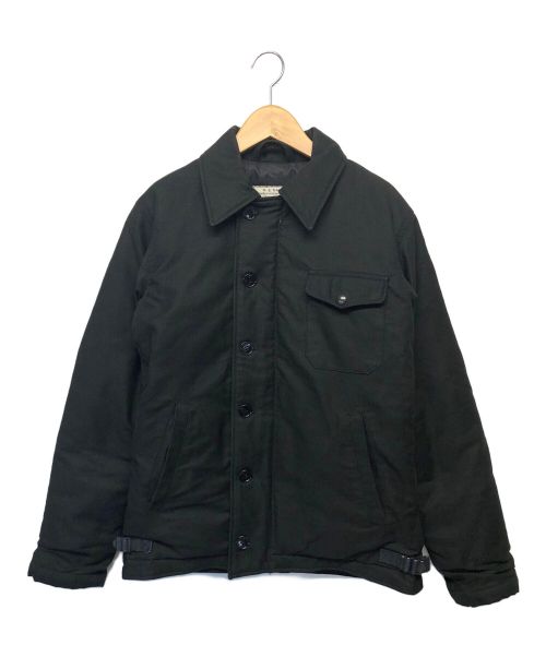 BUZZ RICKSON'S（バズリクソンズ）Buzz Rickson's (バズリクソンズ) A2ジャケット ブラック サイズ:34ー36の古着・服飾アイテム