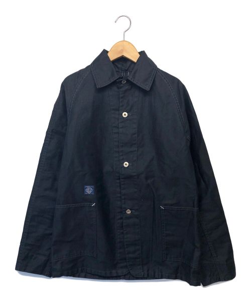 POST O'ALLS（ポストオーバーオールズ）POST O'ALLS (ポストオーバーオールズ) カバーオール ネイビー サイズ:Sの古着・服飾アイテム