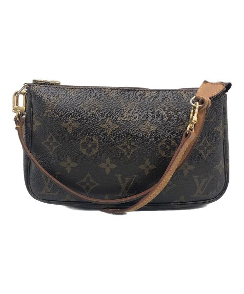 LOUIS VUITTON（ルイ ヴィトン）LOUIS VUITTON (ルイ ヴィトン) ポシェット・アクセソワール ブラウンの古着・服飾アイテム